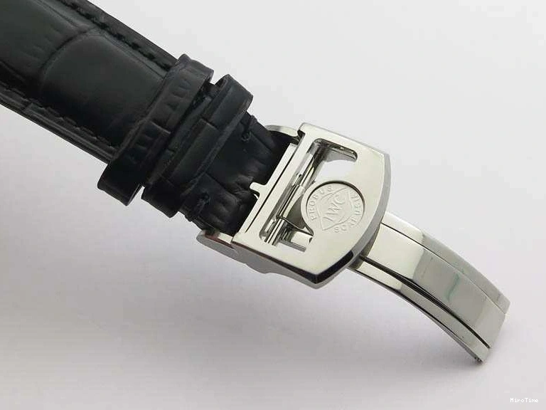 MIROTIME 1217 Portuguese Real PR Real Annual Calendar IW5035 YLF 1:1 Best Edition White Dial On Leather Strap A Refined 7243